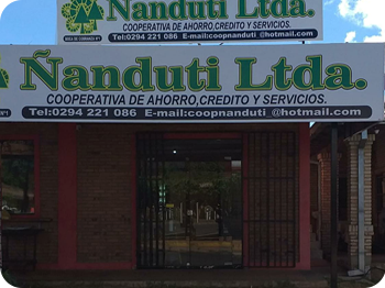 Agencia de la Cooperativa Ñanduti